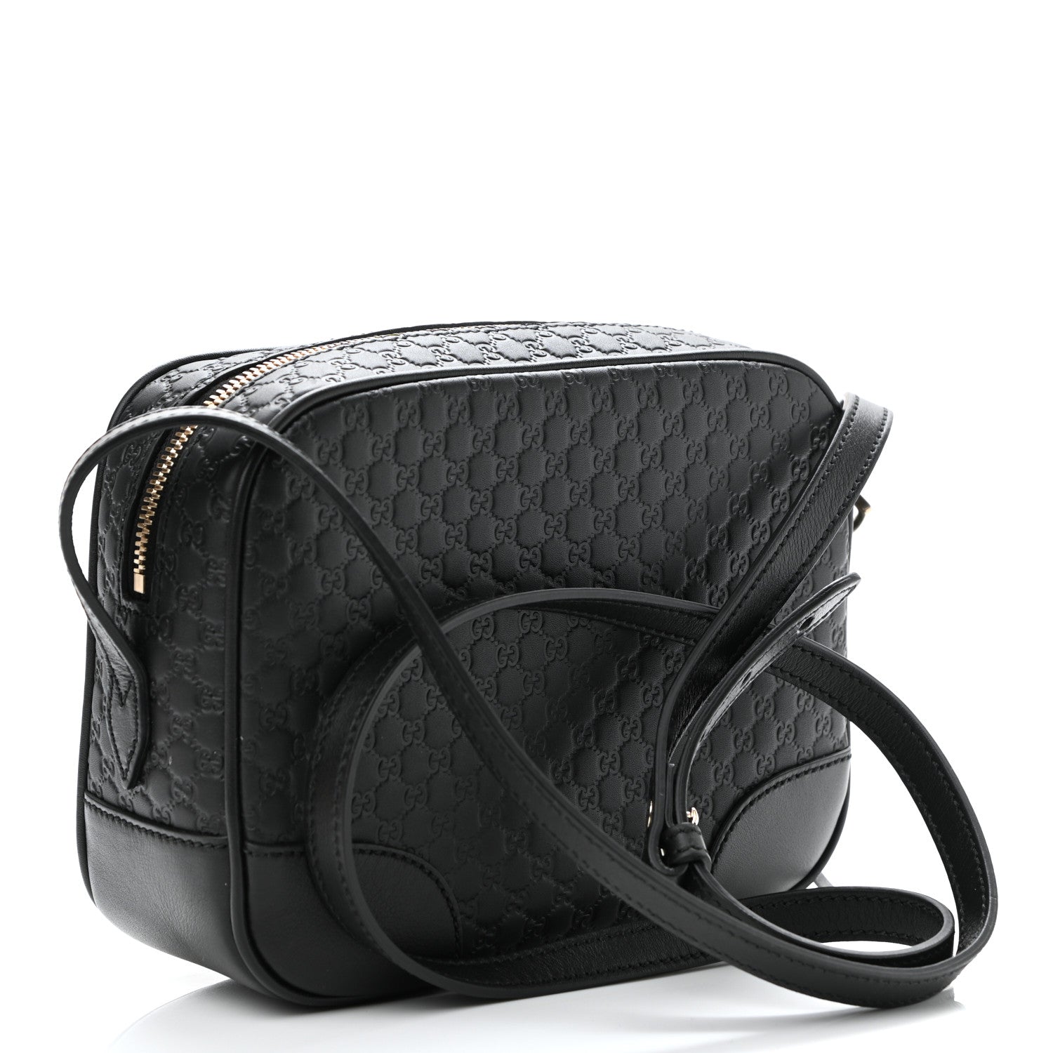 Gucci Microguccissima Mini Bree Messenger Bag Black 3 of 11