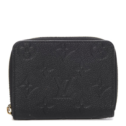 Louis Vuitton Empreinte Zippy Coin Purse Black 1 of 8