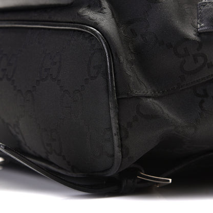Gucci Nylon Monogram Backpack Black 9 of 11