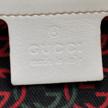 Gucci Leather Medium Britt Tote White 7 of 9