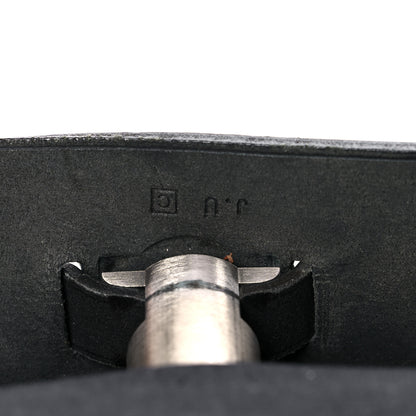 Hermes Toile Vache Calfskin Herbag 39 MM Black 7 of 28