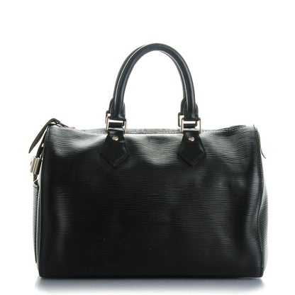 Louis Vuitton Epi Speedy 25 Black 1 of 8