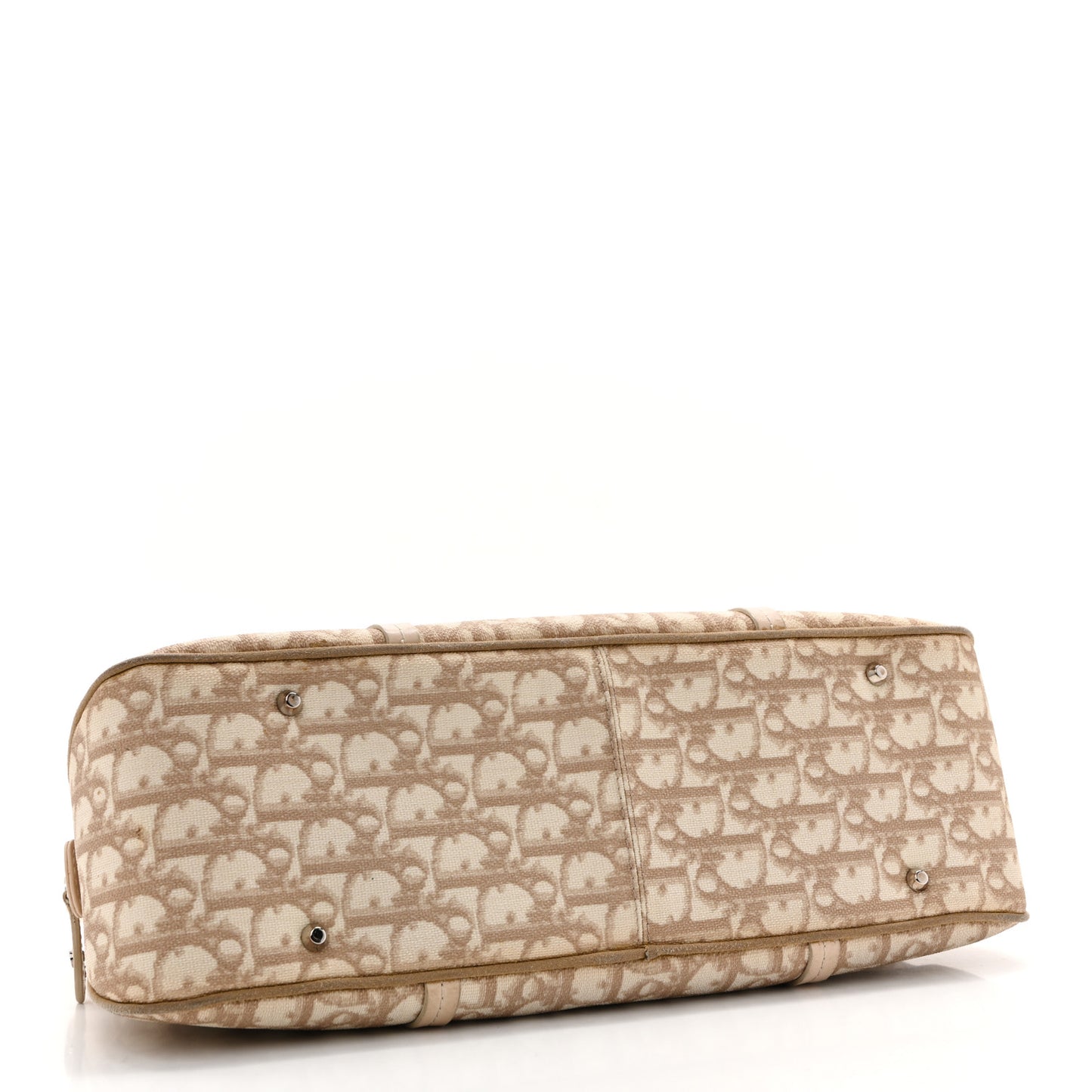 Monogram Trotter Romantique Zipped Tote Beige