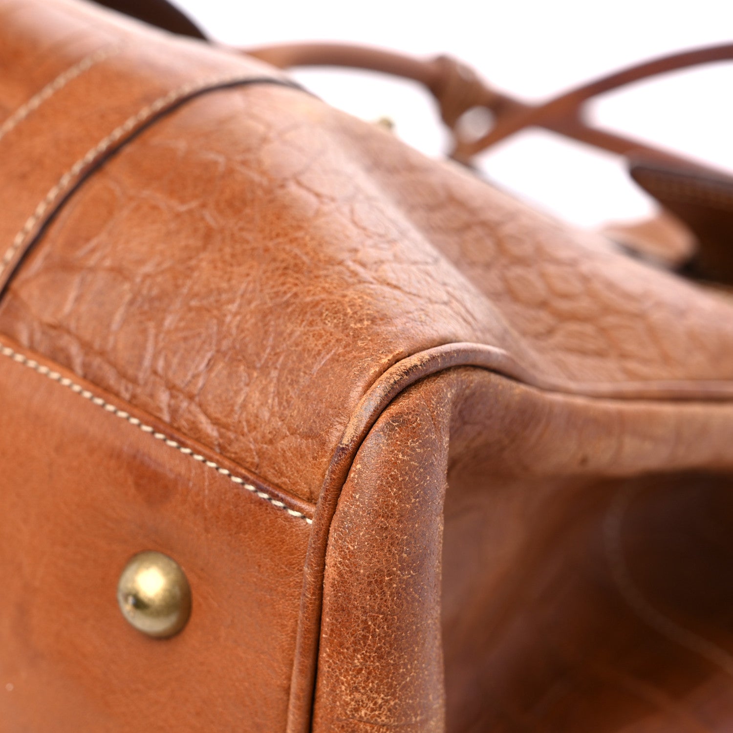 Mulberry Crocodile Embossed Bayswater Oak 9 of 23