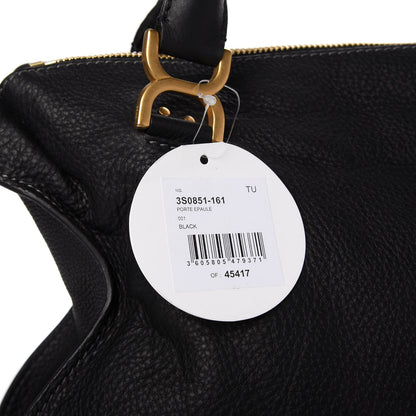 Chloe Calfskin Large Marcie Satchel Black 11 of 11