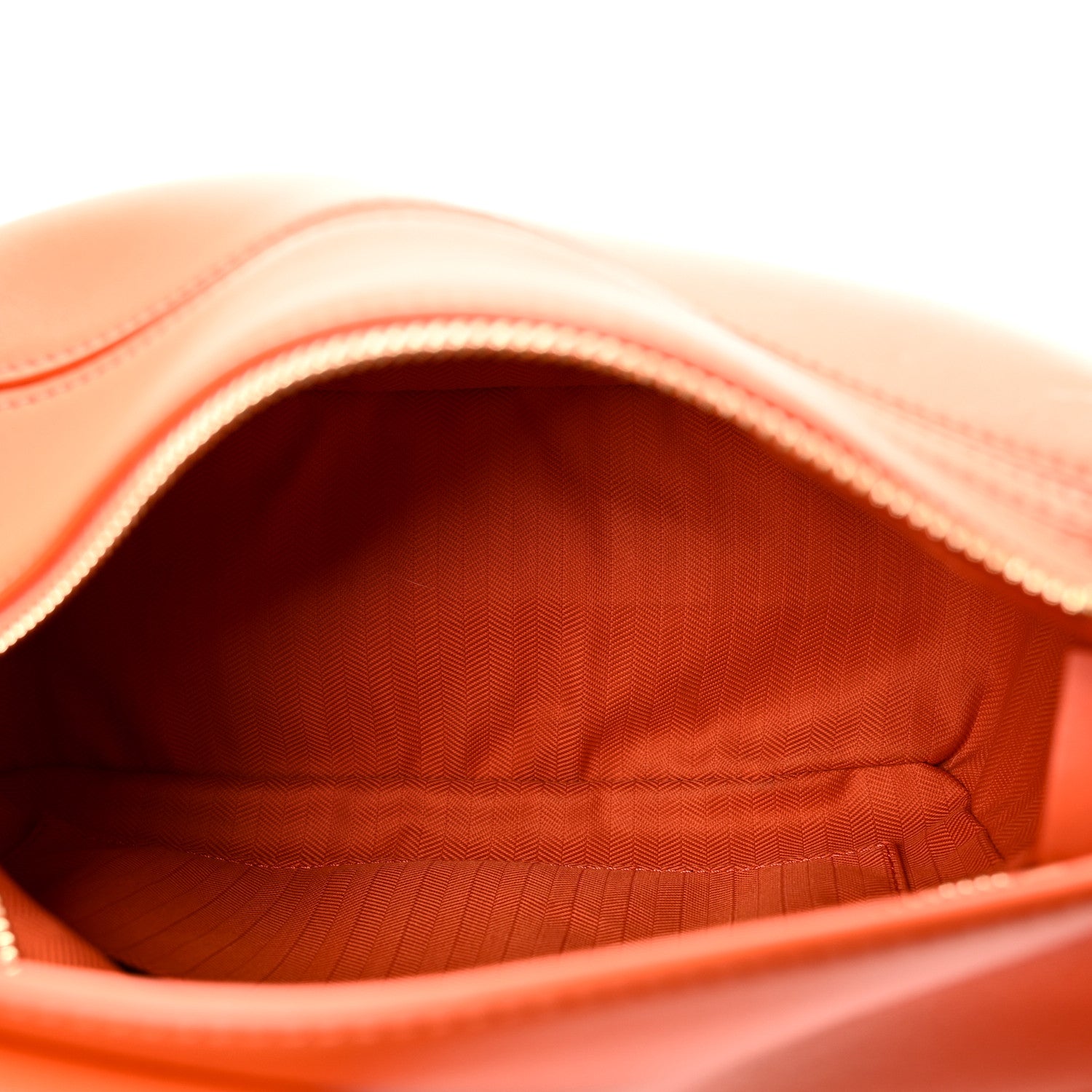 Loewe Satin Calfskin Small Puzzle Bag Orange 5 of 9