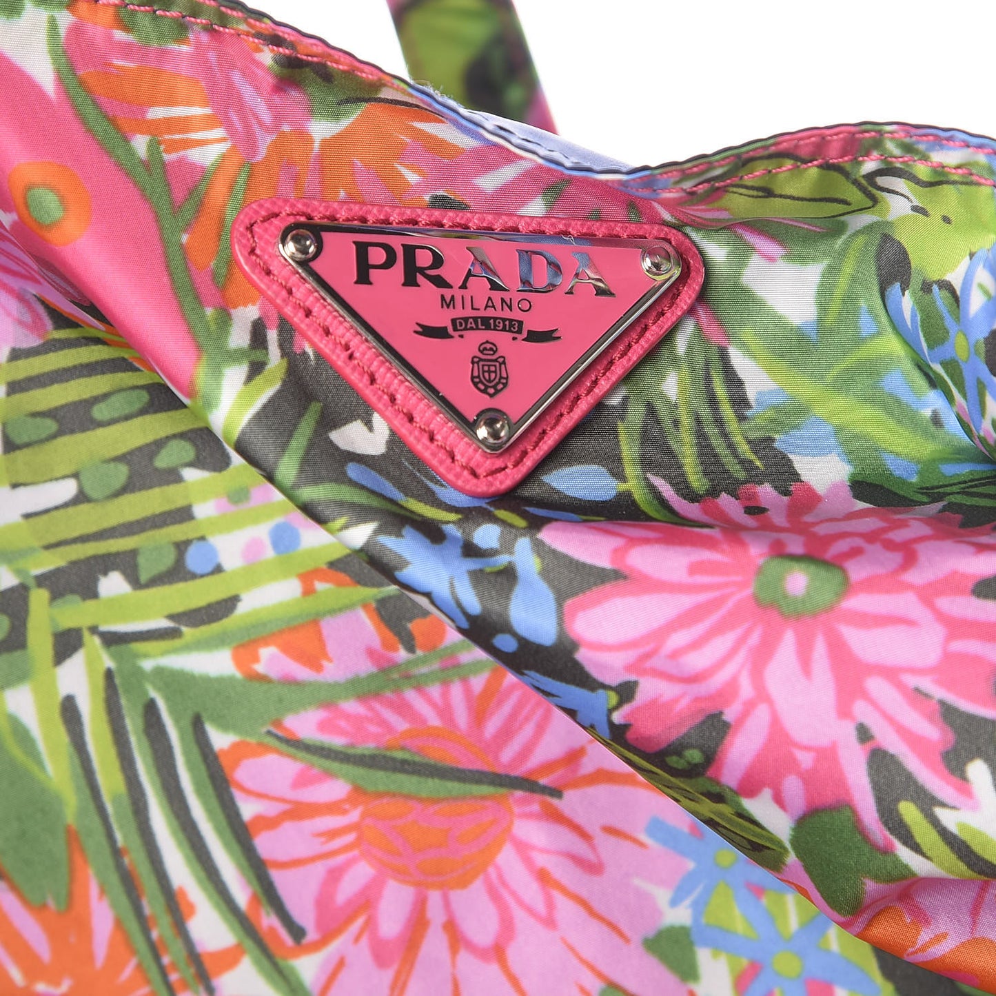 Tessuto Nylon Floral Print BYOBag Shopping Tote