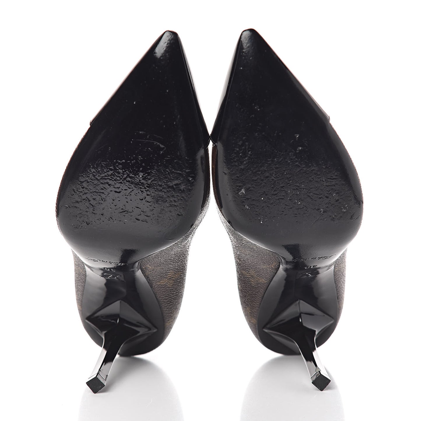 Monogram Cherie Pumps 38 Black