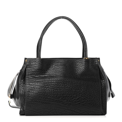 Chloe Pebbled Calfskin Dree Shoulder Bag Black 1 of 4