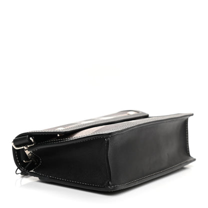 Burberry E-Canvas Giant Check Oscar Crossbody Dark Birch 4 of 8
