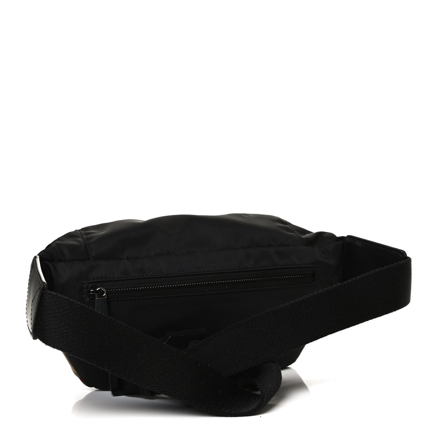 Nylon Vintage Check Sonny Bum Bag Archive Beige Black