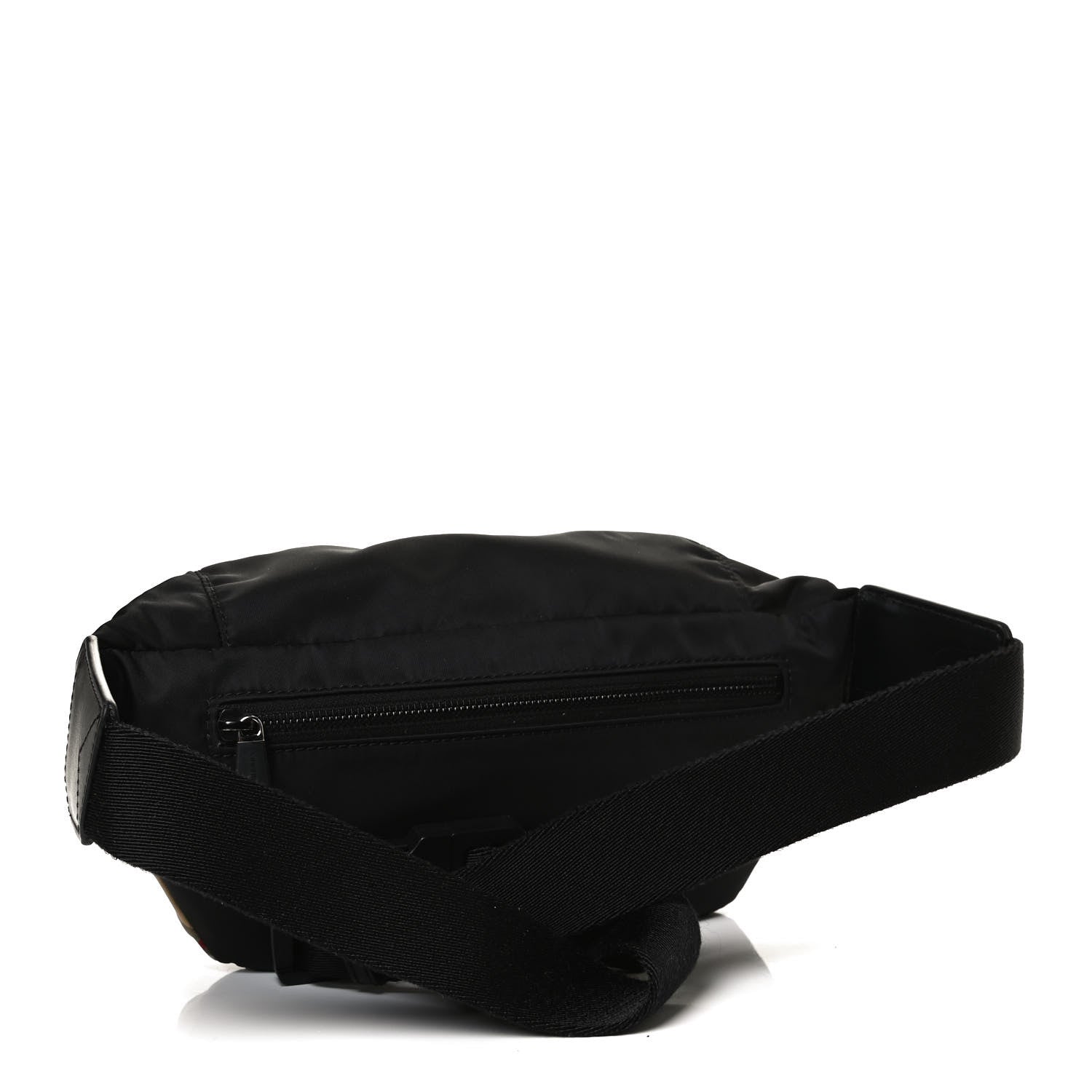 Burberry Nylon Vintage Check Sonny Bum Bag Archive Beige Black 3 of 11