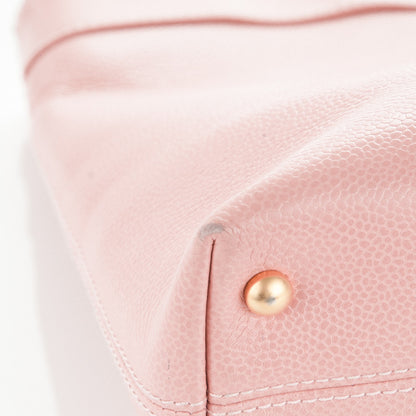 Chanel Caviar CC Tote Pink 8 of 8