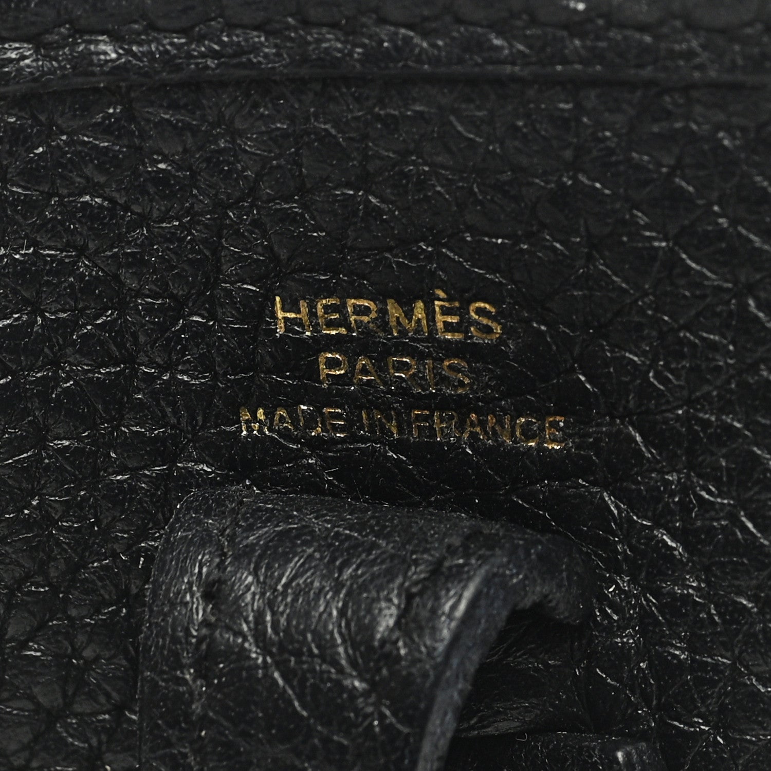 Hermes Taurillon Clemence Evelyne TPM Black 6 of 9
