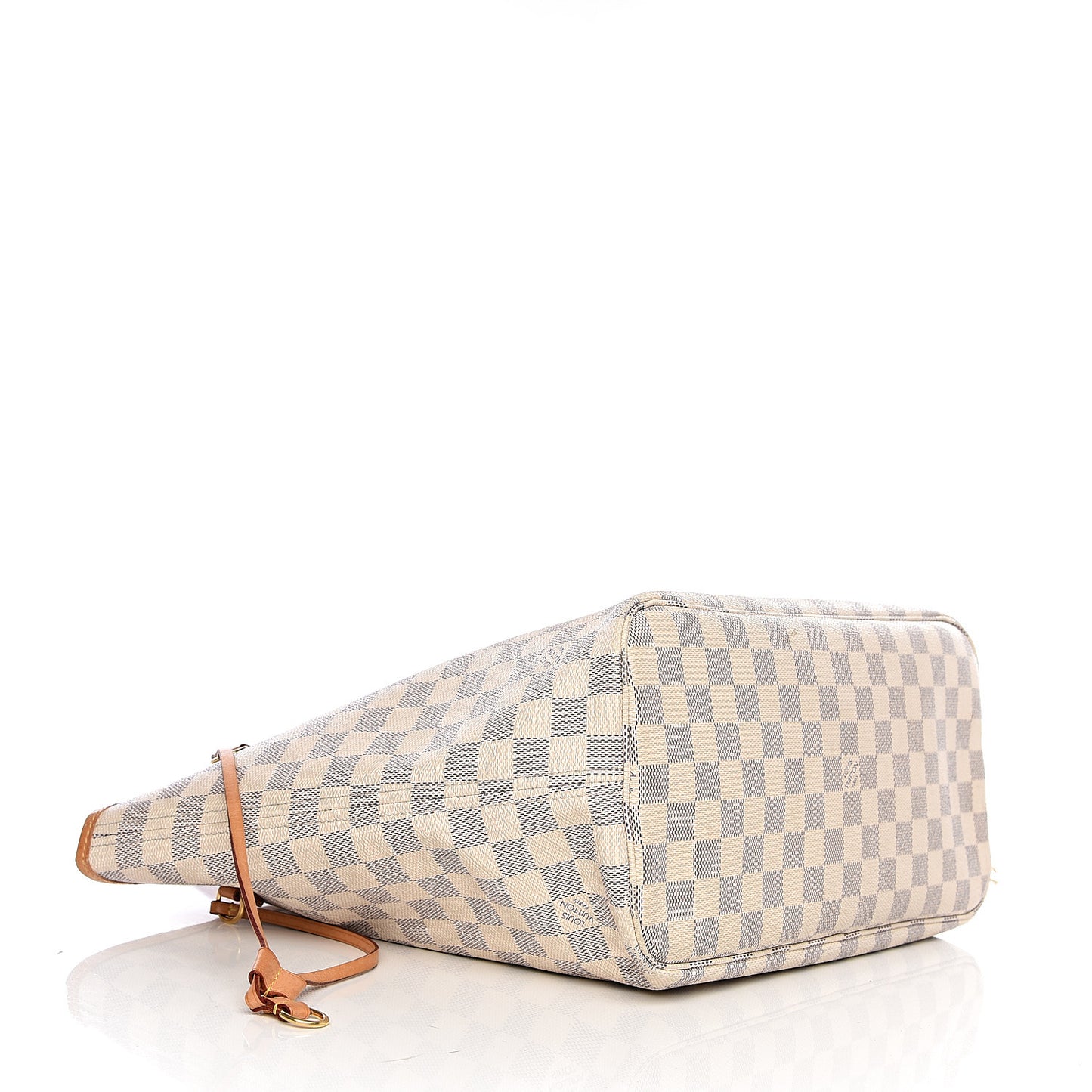 Damier Azur Neo Neverfull MM Rose Ballerine