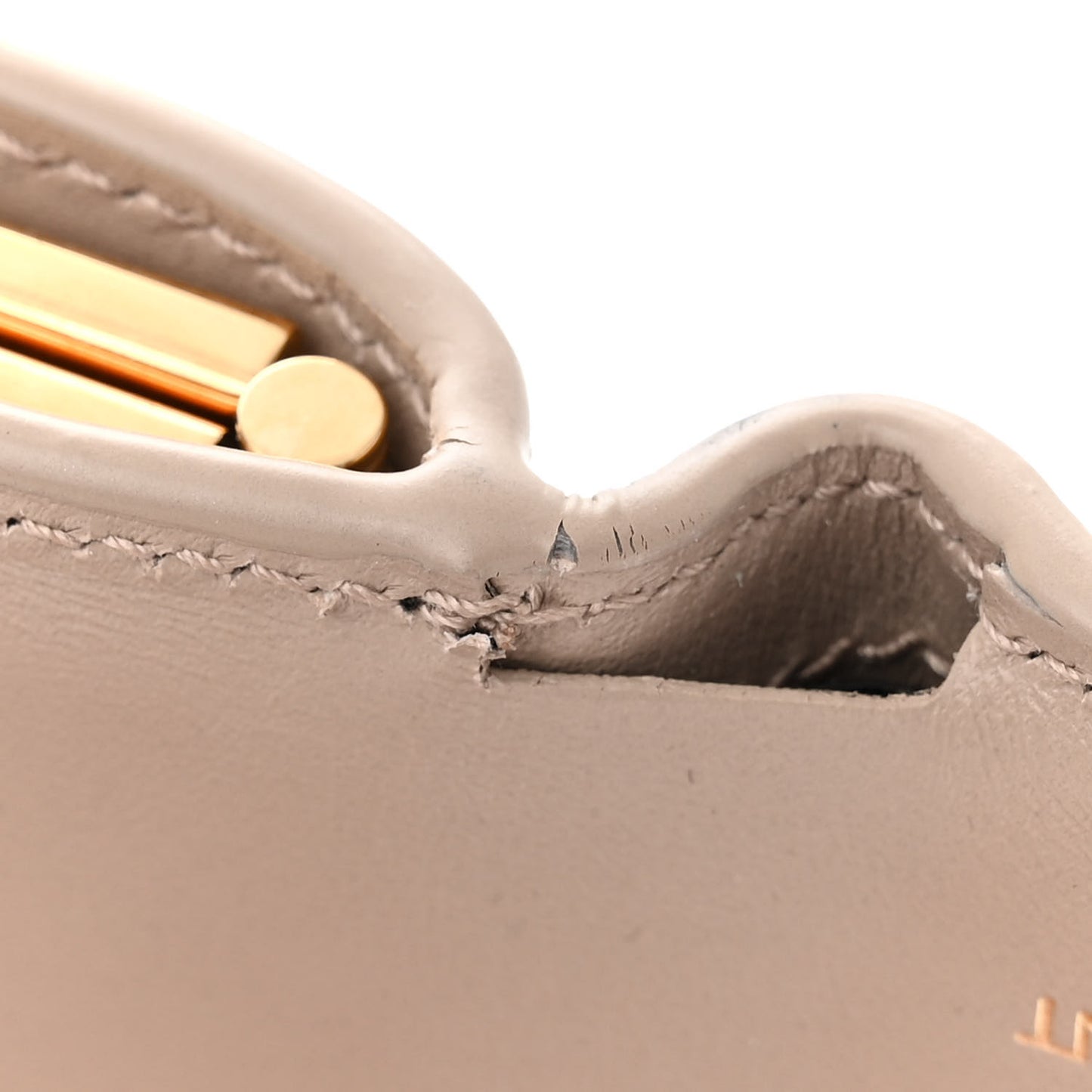 Smooth Calfskin Monogram Rider Belt Bag Taupe