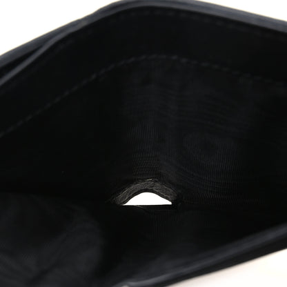 Christian Dior Lambskin Cannage Lady Dior Lotus Wallet Black 6 of 13