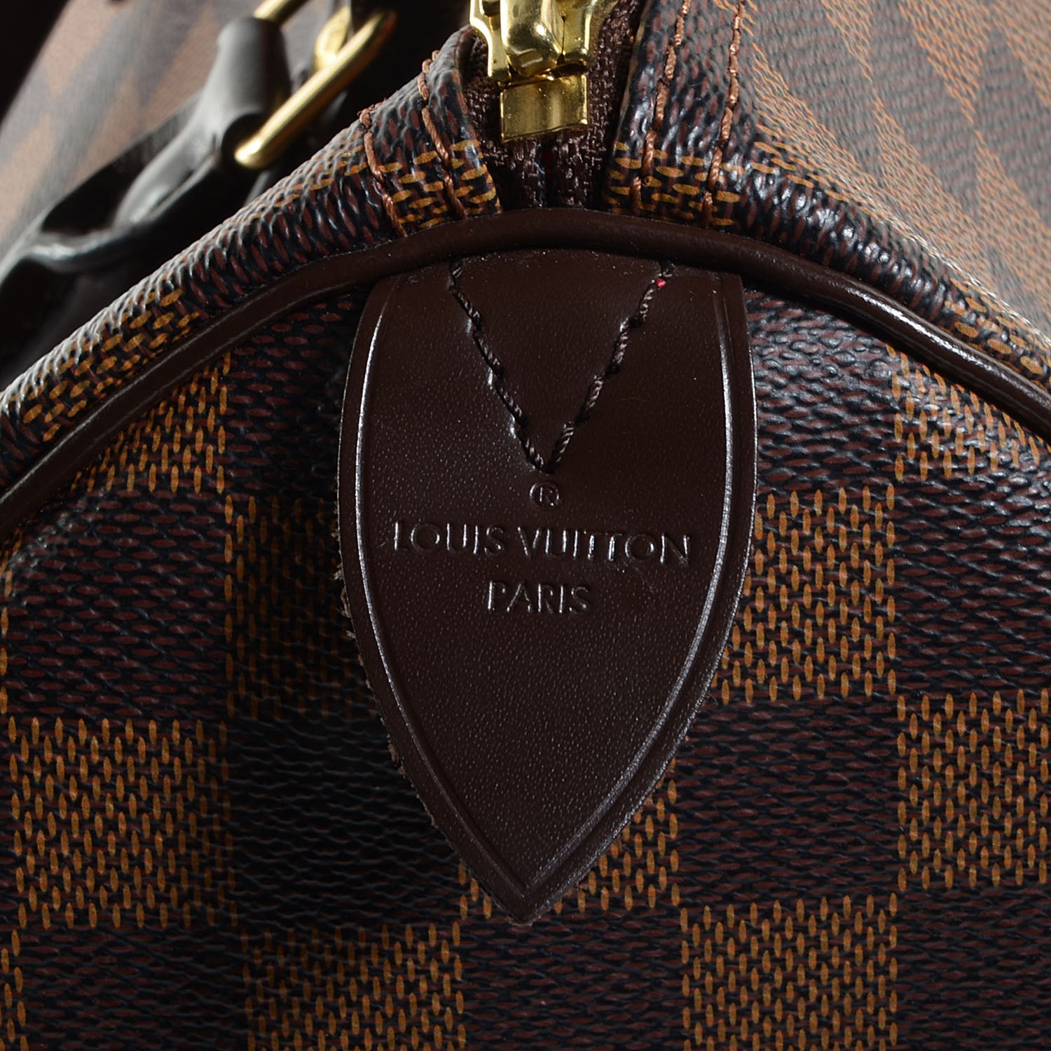 Louis Vuitton Damier Ebene Speedy 35 8 of 8