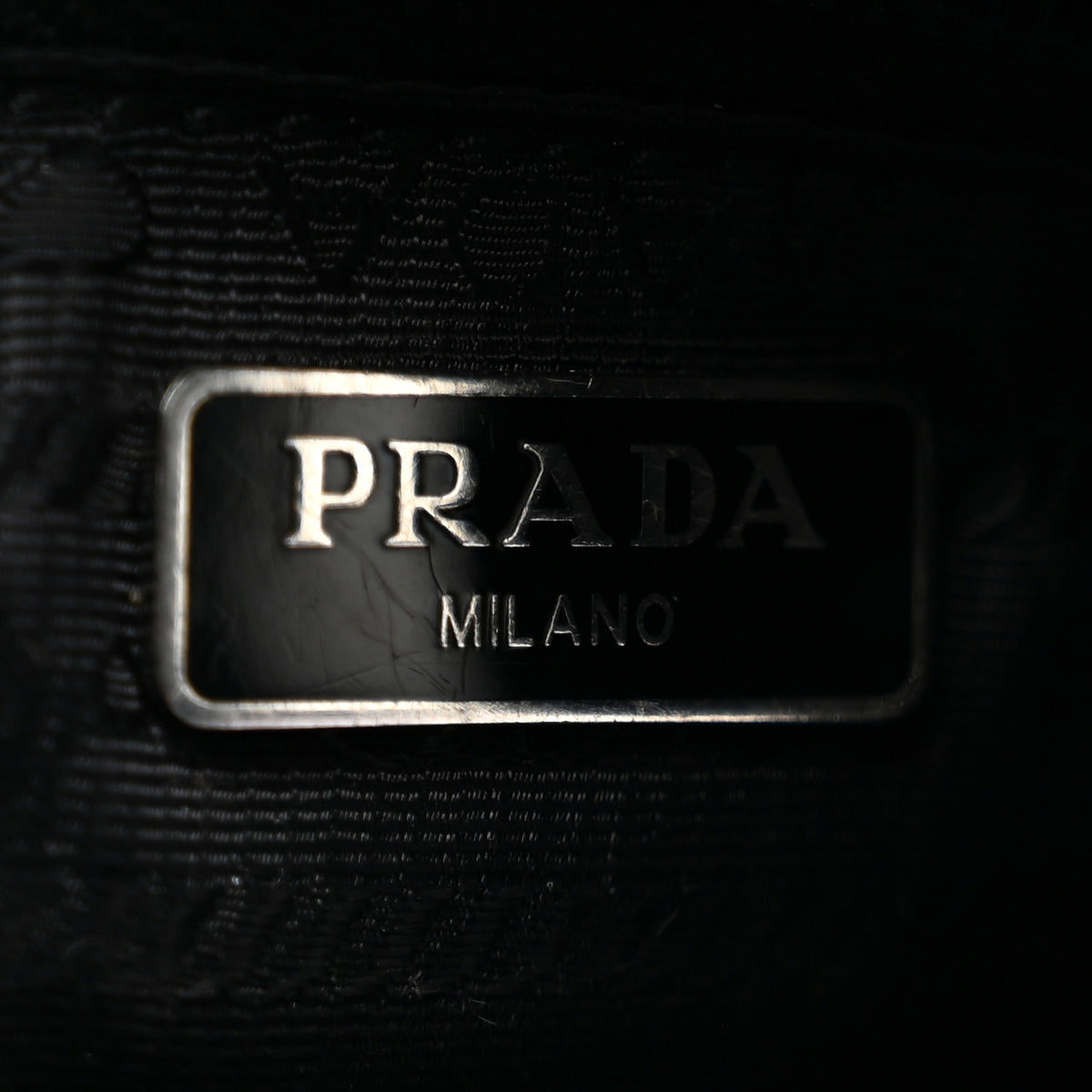 Prada Nylon Vela Cosmetic Pouch Black 6 of 10