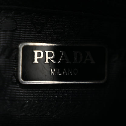 Prada Nylon Vela Cosmetic Pouch Black 6 of 10