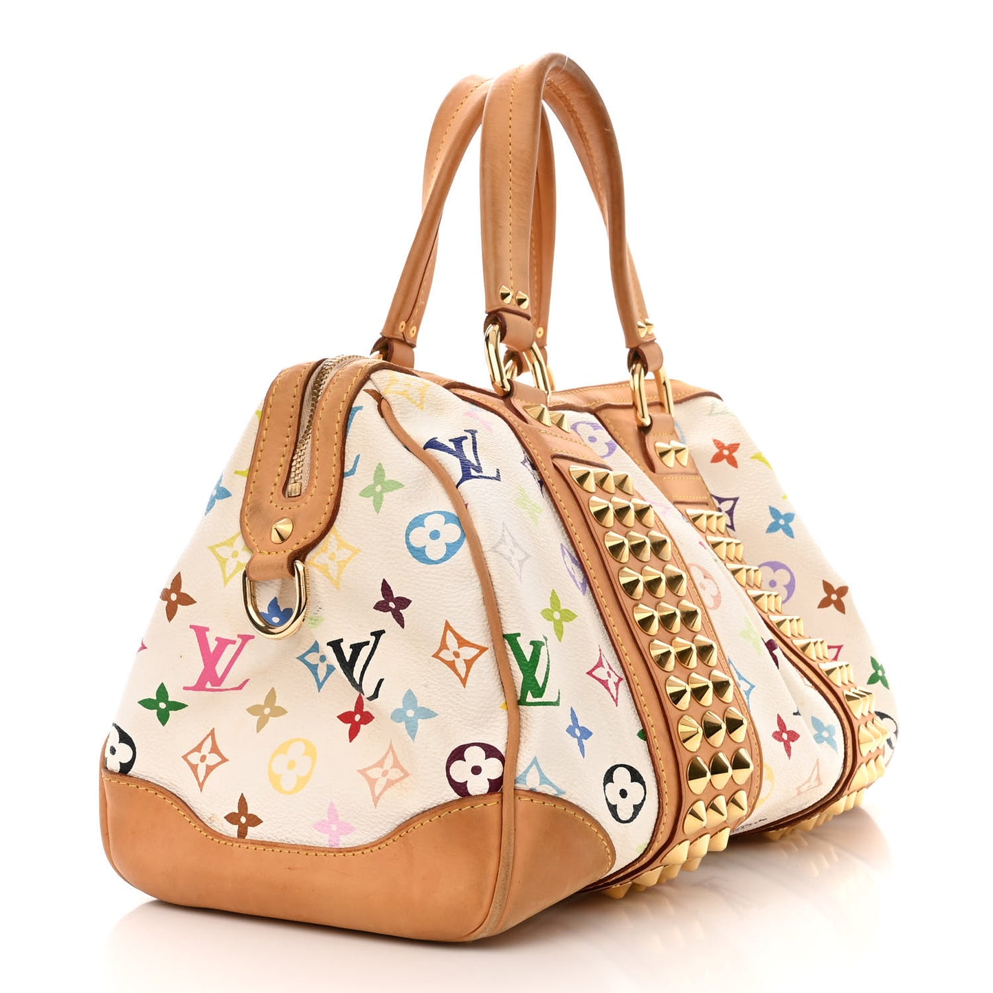 Monogram Multicolor Courtney MM White