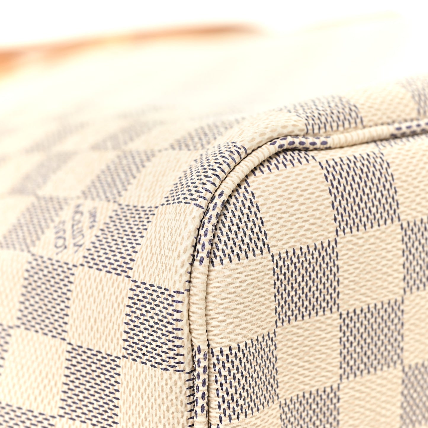 Damier Azur Neo Neverfull MM Rose Ballerine