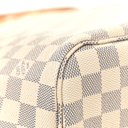 Louis Vuitton Damier Azur Neo Neverfull MM Rose Ballerine 23 of 25