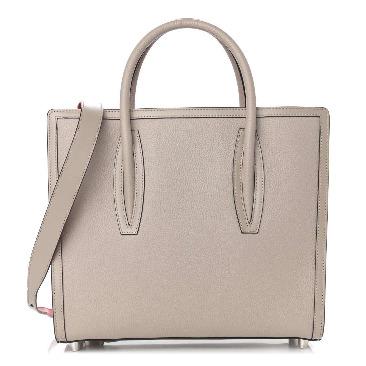 Christian Louboutin Calfskin Empire Medium Paloma Fungo 1 of 9