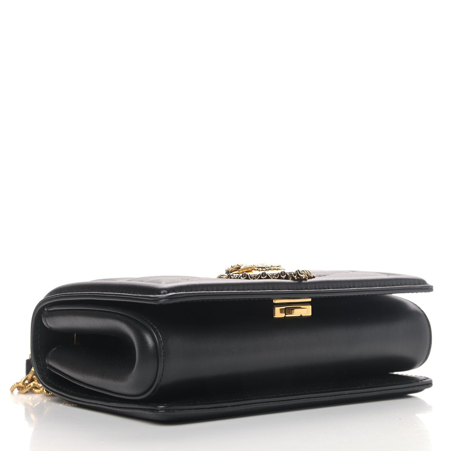 Nappa Devotion Crossbody Bag Black