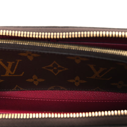 Louis Vuitton Monogram Clemence Wallet Fuchsia 5 of 10