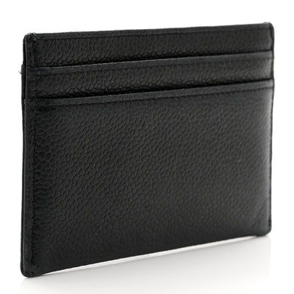 Chanel Caviar Timeless CC Card Holder Black 3 of 10