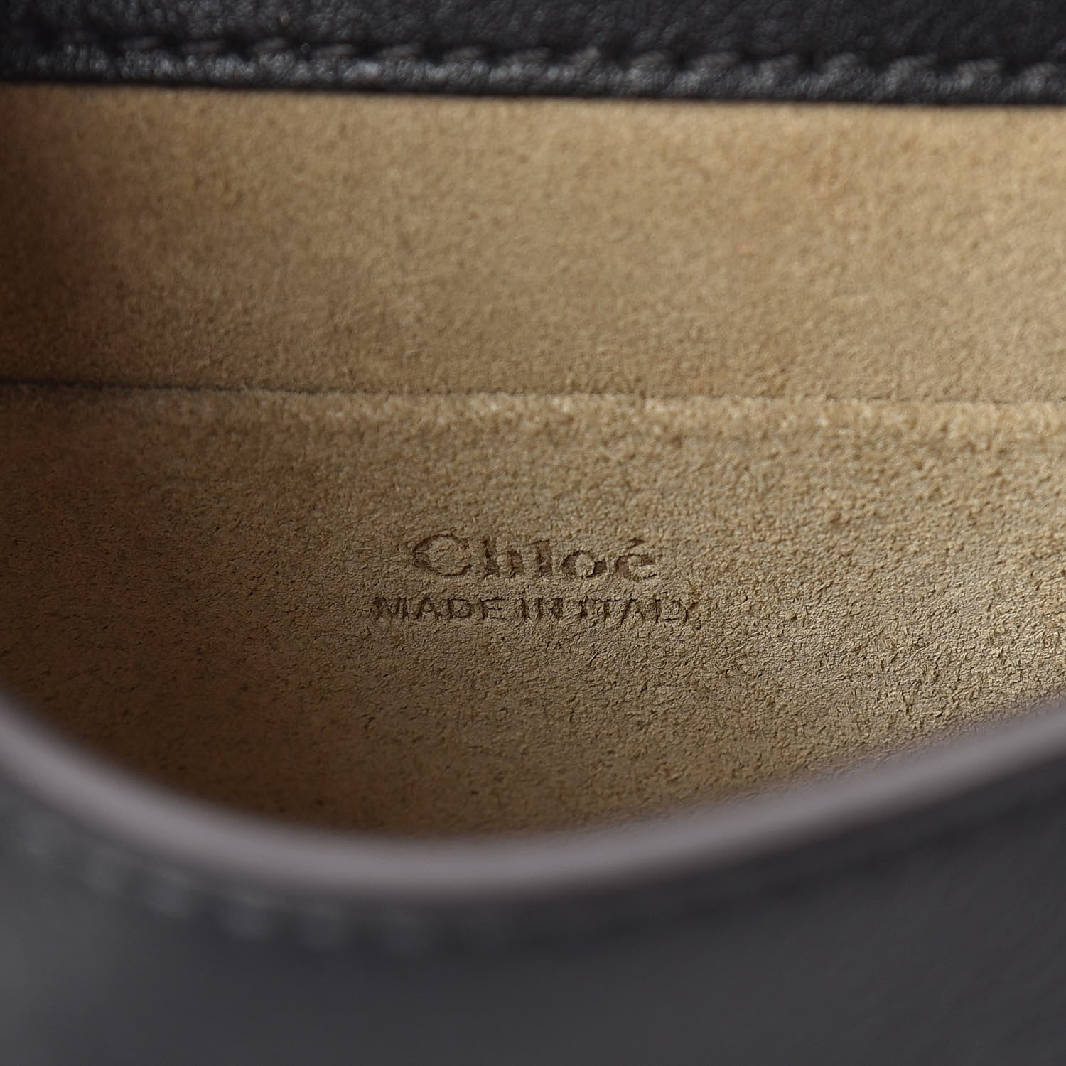 Chloe Calfskin Small Nile Bracelet Bag Black 6 of 8