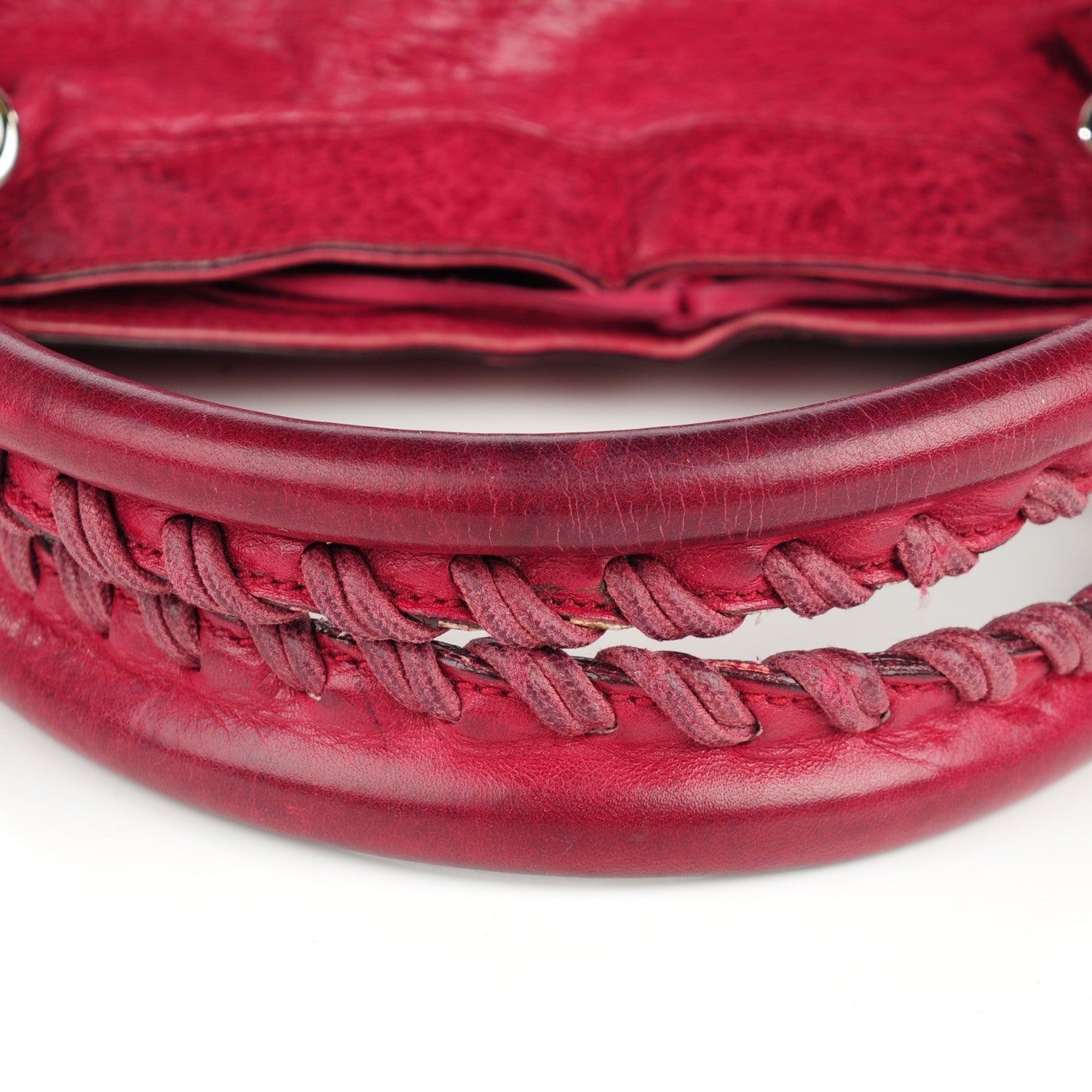 Balenciaga Agneau Giant 21 Silver Hardware City Pourpre 8 of 8