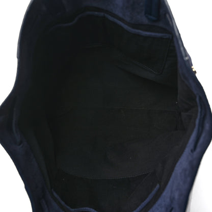 Jimmy Choo Suede Lexie Tote Navy Blue 5 of 10