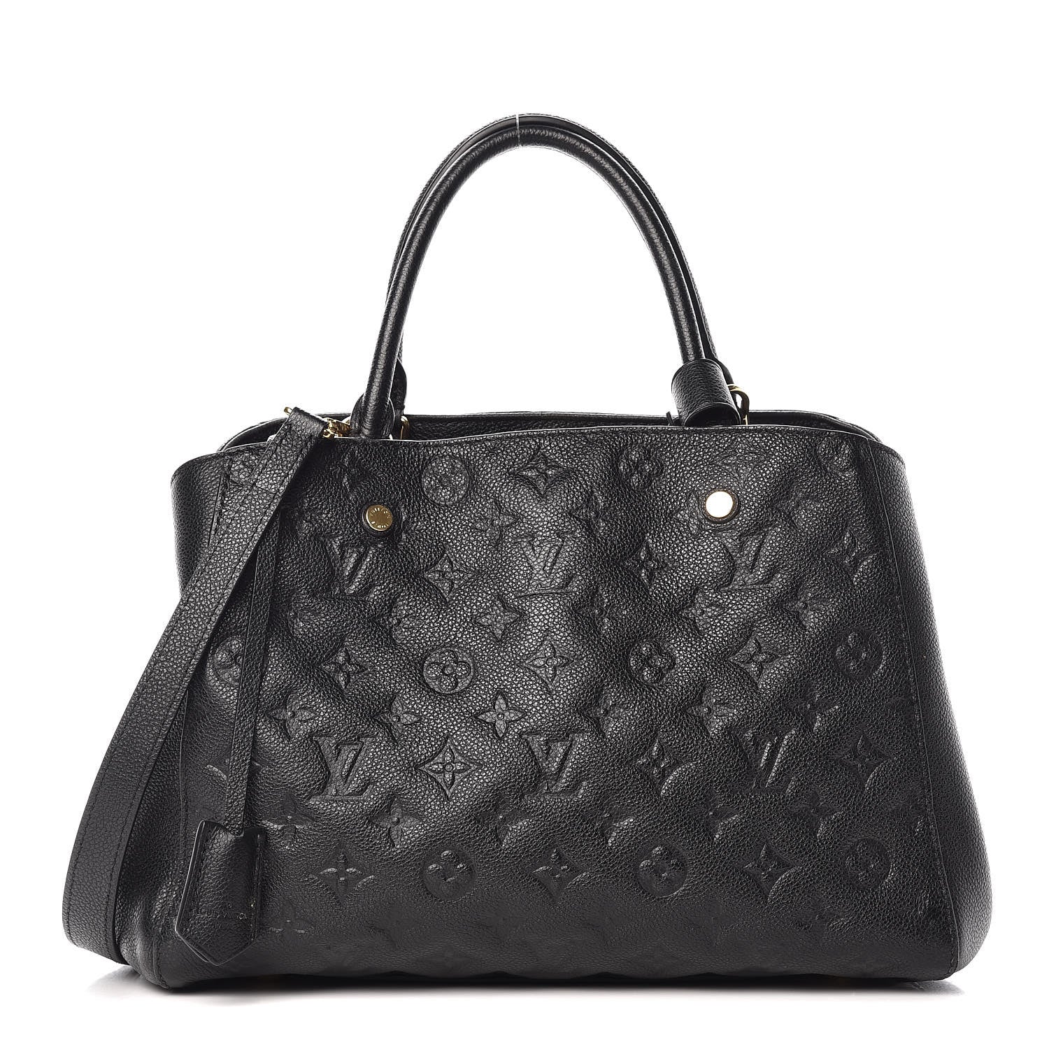 Louis Vuitton Empreinte Montaigne MM Black 1 of 17