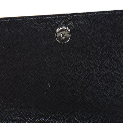 Saint Laurent Grain De Poudre Small Monogram Kate Satchel Black 7 of 10