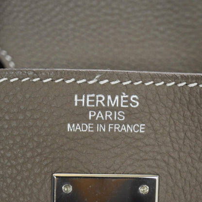 Hermes Togo Birkin 40 Etoupe 7 of 10