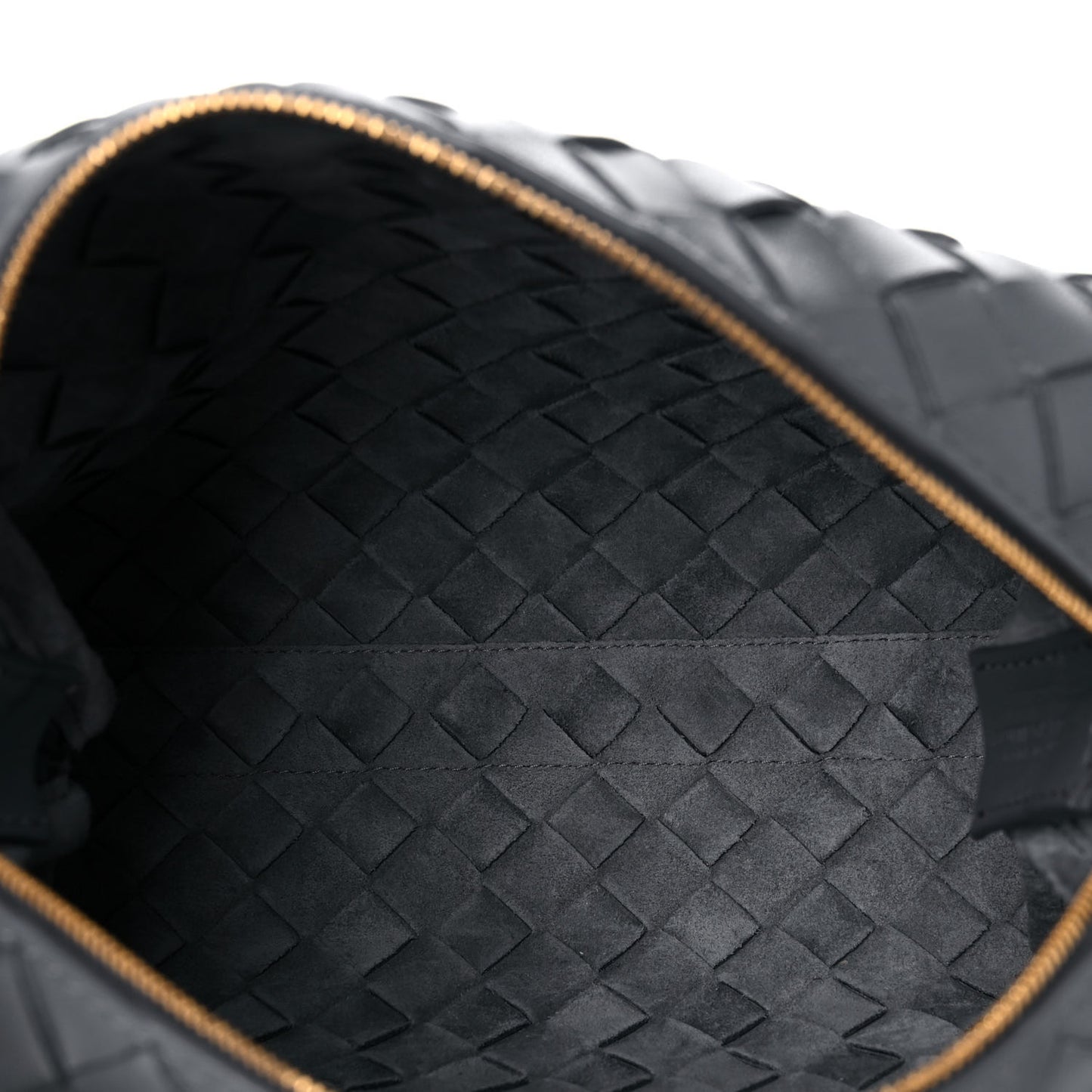 Nappa Intrecciato Small Loop Camera Bag Thunder