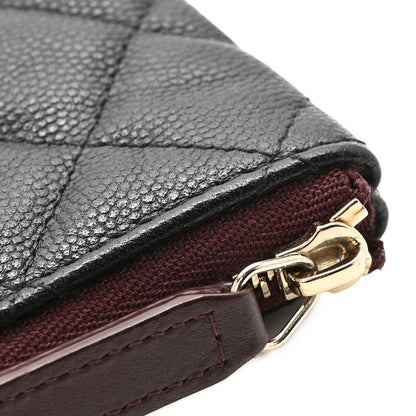 Chanel Caviar Quilted Small Cosmetic Case Black 8 of 10