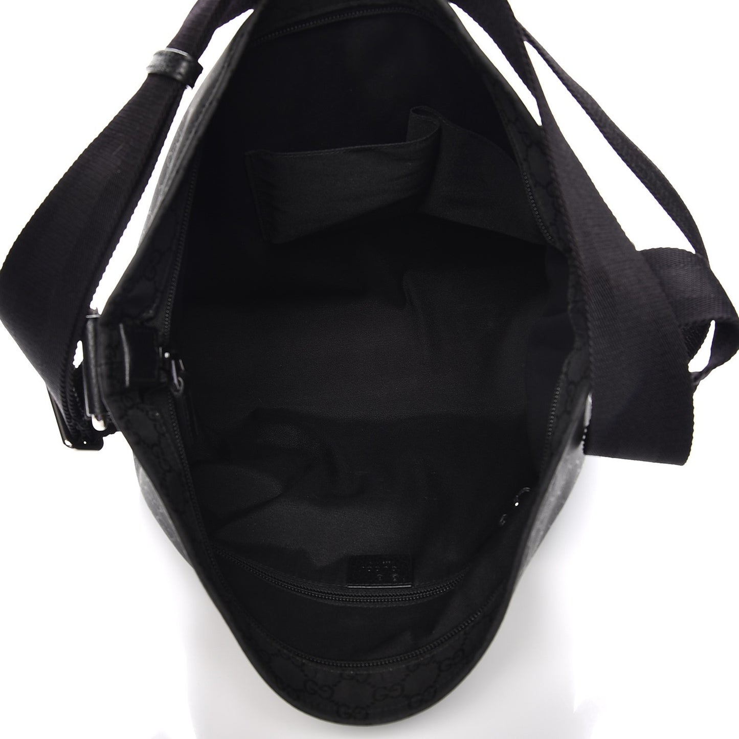 Nylon Monogram Large Messenger Black