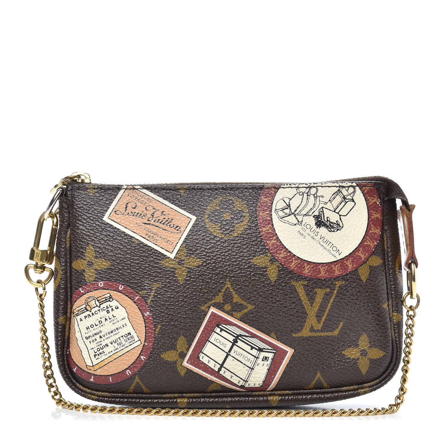 Louis Vuitton Monogram Patch Mini Pochette Accessories 1 of 8