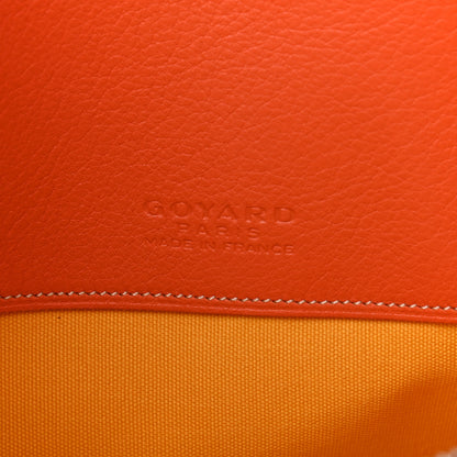 Goyard Goyardine Senat Pochette MM Orange 7 of 7