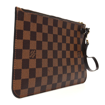 Louis Vuitton Damier Ebene Neverfull MM GM Pochette 3 of 7