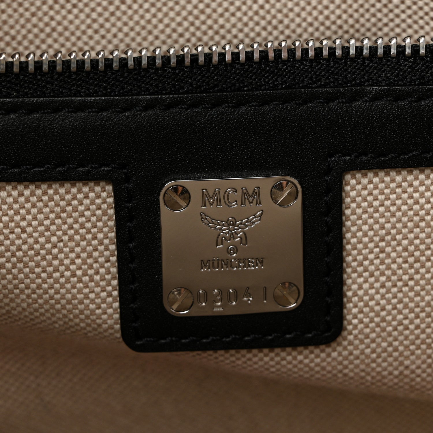 MCM Nappa Jacquard Monogram Large Tote Grey 1828262 – FASHIONPHILE