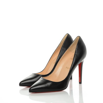 Christian Louboutin Shiny Nappa Pigalle 100 Pumps 39.5 Black 3 of 7