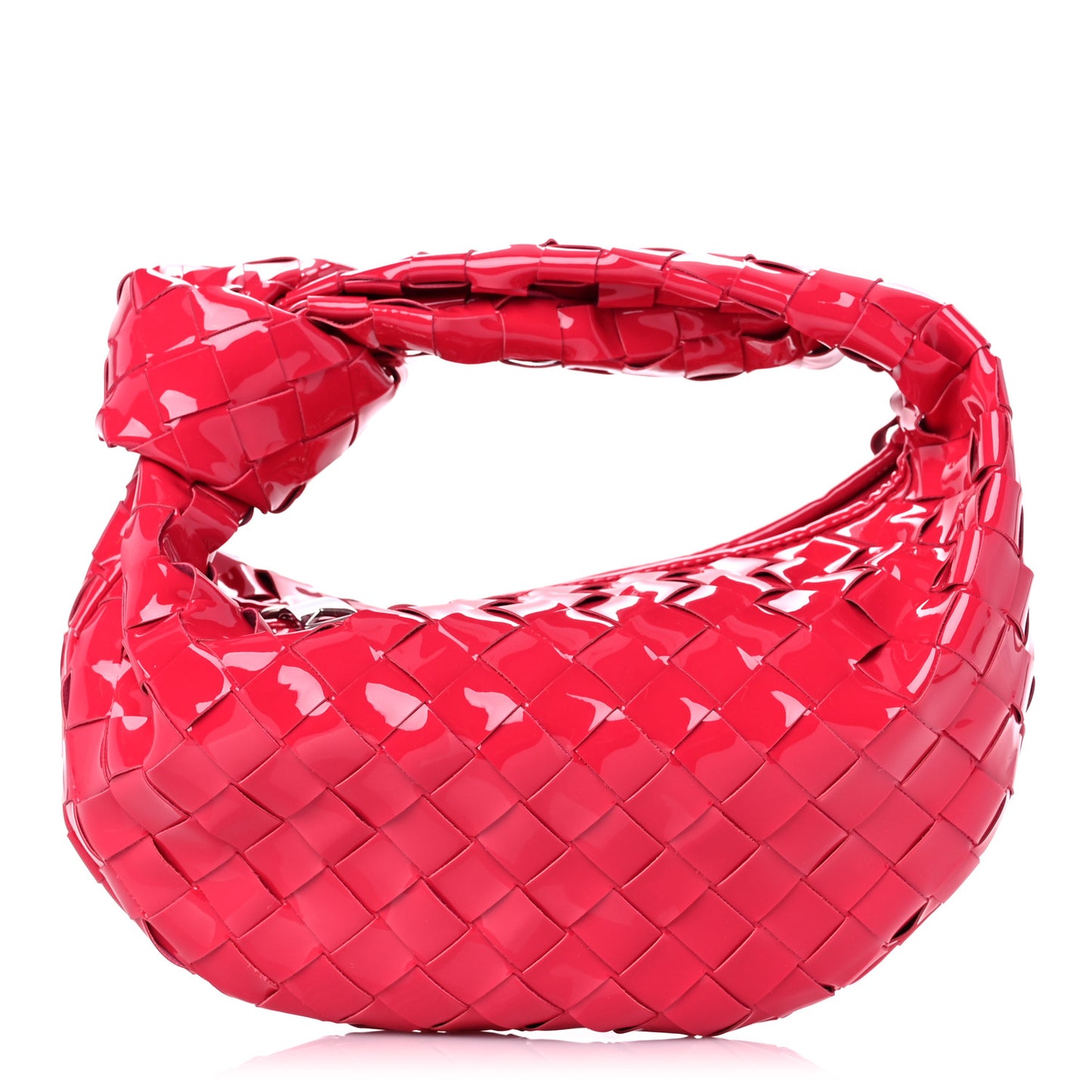 Patent Nappa Intrecciato Mini Jodie Candy Stripe