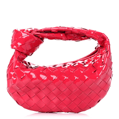 Bottega Veneta Patent Nappa Intrecciato Mini Jodie Candy Stripe 1 of 8
