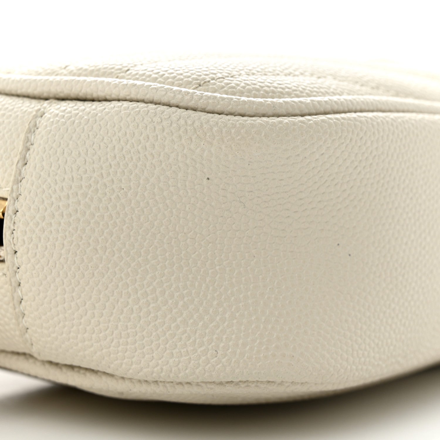 Saint Laurent Grain De Poudre Matelasse Monogram Mini Lou Camera Bag Crema Soft 9 of 11