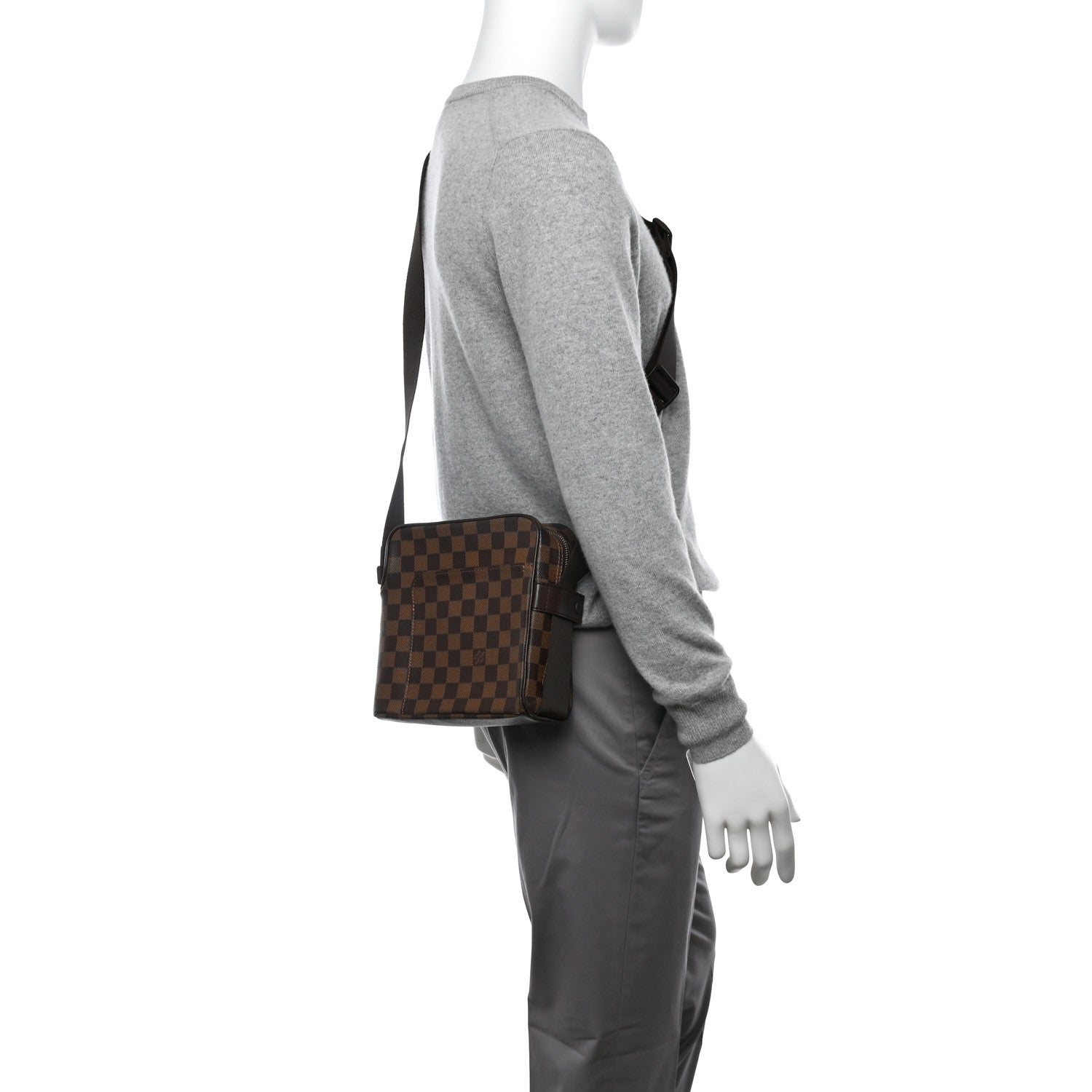Louis Vuitton Damier Ebene Olav PM Messenger Bag 2 of 10