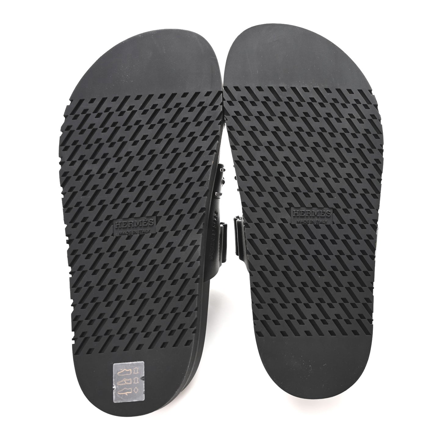 Calfskin Medor Studded Womens Chypre Sandals 37 Black